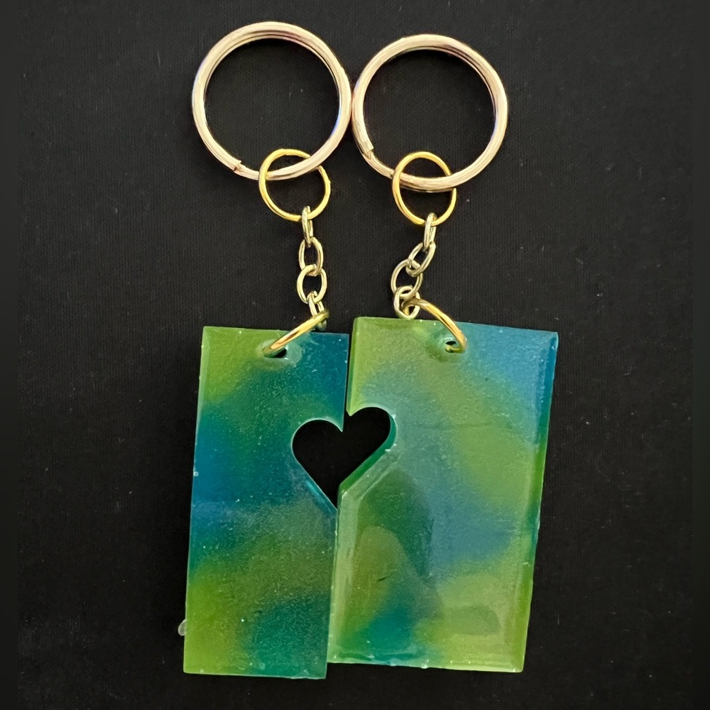 His and hers or best friend’s keychains